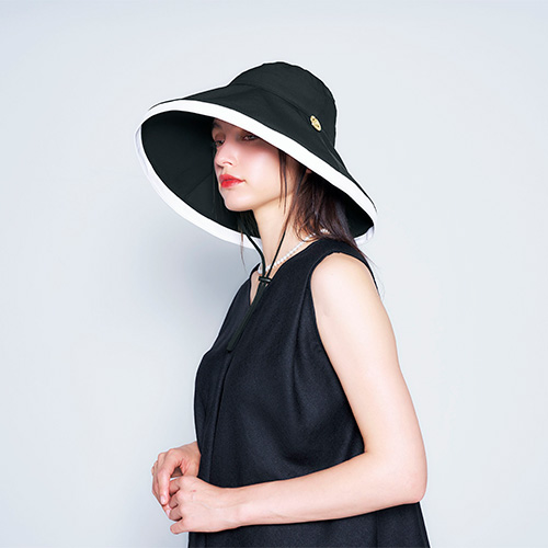 コジット サンブロックラボビューティ ラルジュブリムハット ブラック