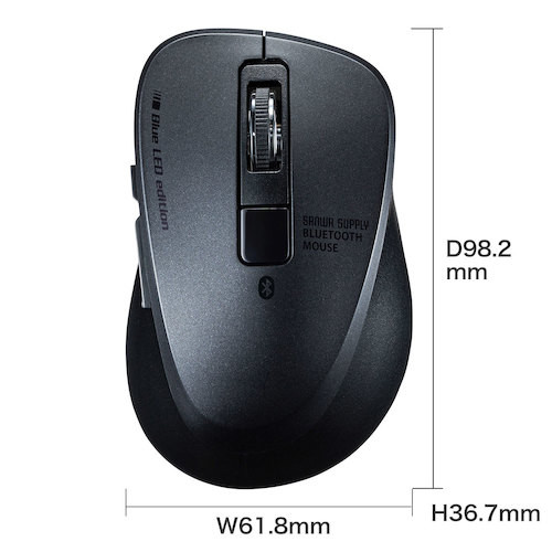 サンワサプライ 静音マウス Ma Btbl155 ブラック オフィス用品 マウス マウスパッド 東急ハンズネットストア