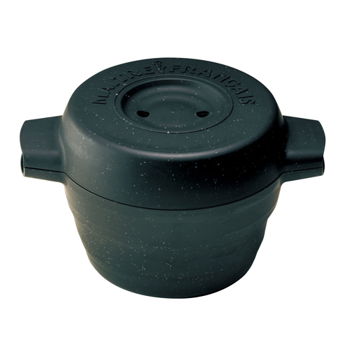 メトレフランセ デリキャセ 電子レンジ極め鍋 ブラック レンジ用品 シリコンスチーマー 東急ハンズネットストア