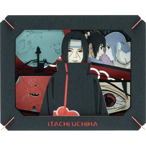 【NARUTO疾風伝】　疾風亭　特典　A3ペーパーテーブルクロス 2枚セット エンスカイ ペーパーシアター PT-342X NARUTO-ナルト-疾風伝 イタチ