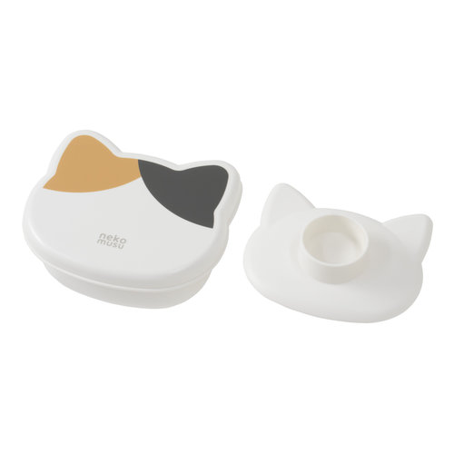 オーエスケー（OSK） おにぎりケース ねこむす（nekomusu） 215mL 三毛