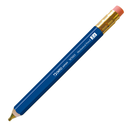 オート（OHTO） 木軸シャープ WN03 2.0mm WN03-SP20-BL ブルー