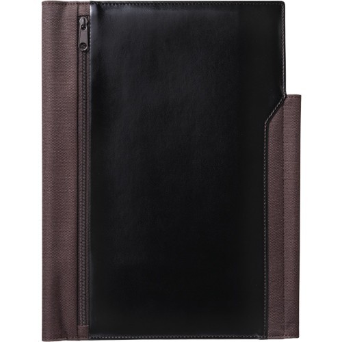 【クリックで詳細表示】キングジム レザフェス ノートカバー 1901LF 黒