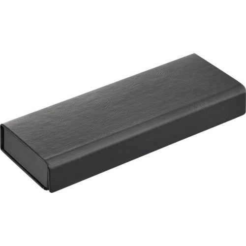 【クリックで詳細表示】キングジム レザフェスU ペンケース 1905LU ブラック