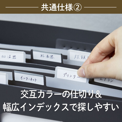 キングジム（KING JIM） サクッと整理！ドキュメントファイル オープン