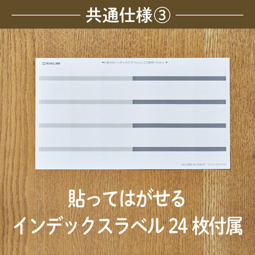 キングジム（KING JIM） サクッと整理！ドキュメントファイル オープン