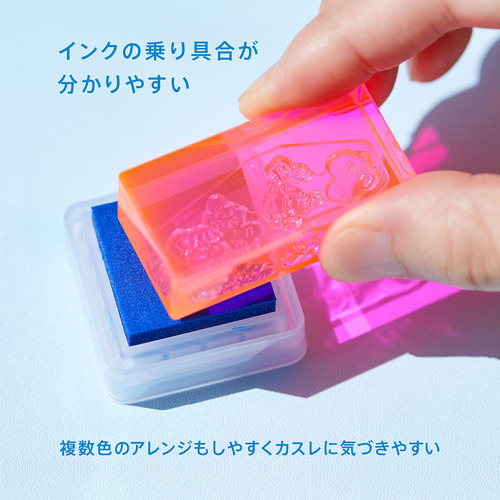 キングジム（KING JIM） 透明スタンプ「氷印」 大サイズ CLSA33－011