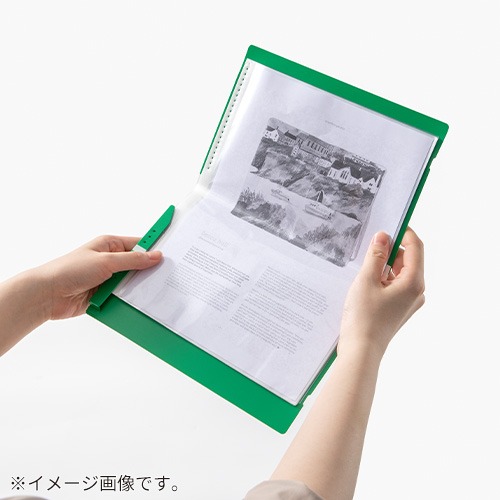 キングジム（KING JIM） ＆Tennis 二つ折りクリアーファイル TN5894MGS