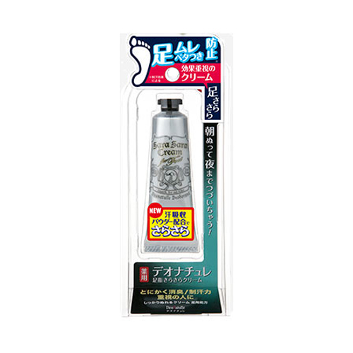 デオナチュレ 足指さらさらクリーム 30g