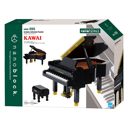 カワダ ナノブロック NBM-055 KAWAI グランドピアノ｜【ハンズネット