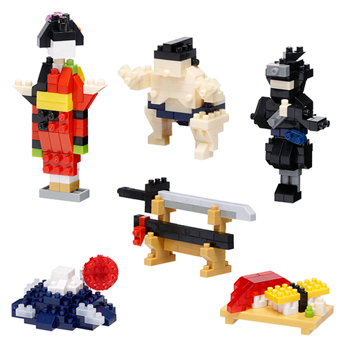 カワダ nanoblock ジンタイモケイ（超希少・限定モデル） カワダ ナノブロック ミニナノ 日本 NBMC-74｜【ハンズネット