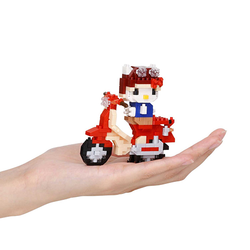 カワダ ナノブロック ハローキティ×HONDA スーパーカブ NBCC-263