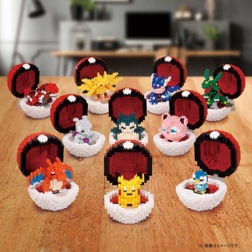 カワダ ナノブロック ポケットモンスター コレクションスタンド NBPM