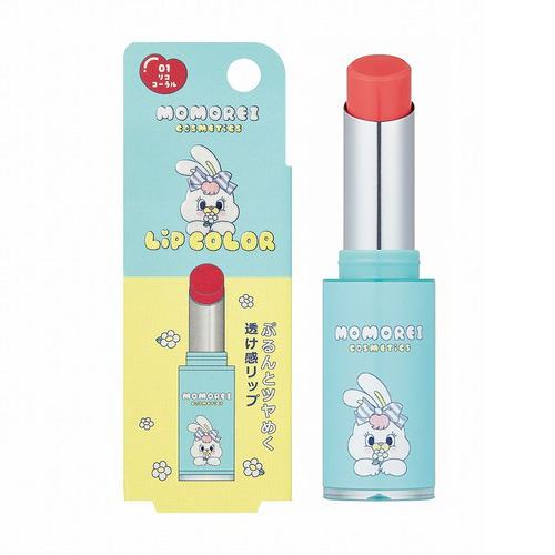 コージー モモレイコスメティックス リップカラー 01 リココーラル