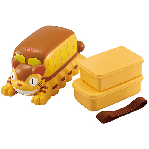 スケーター（Skater） 立体ランチボックス ネコバス 460mL DLB6