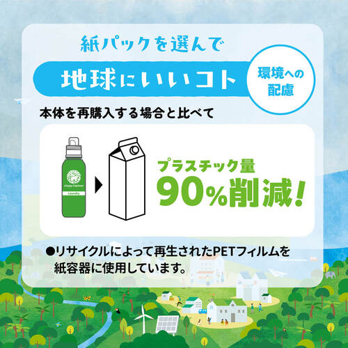 サラヤ ハッピーエレファント 液体洗たく用洗剤 詰替用 コンパクト