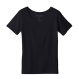 レッド（ReD） Uネックインナー半袖（COOL） LL ブラック （一般