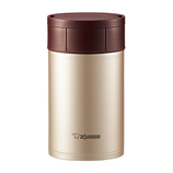 象印(ZOJIRUSHI) ステンレスフードジャー 550ml SW-HB55NL シナモンゴールド