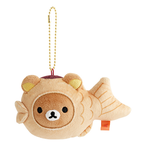 サンエックス リラックマ ぶらさげぬいぐるみ たいやき・リラックマ