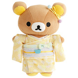 サンエックス リラックマ あつめてぬいぐるみ 着物・チャイロイコグマ