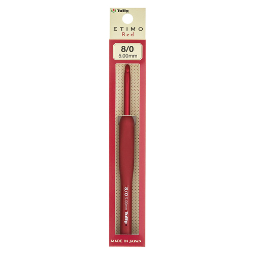 チューリップ（TULIP） エティモ レッド クッショングリップ付きかぎ針