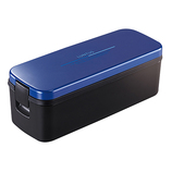 アスベル ランチボックス 1段 ランタスFL 810ml バッグ付 ネイビー SS-810