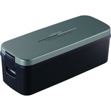 アスベル ランタスFL ランチボックス 1段 バック付 SS-810 メタリックグレー 810ml