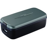 アスベル ランタスFL ランチボックス 1段 バック付 SS-570 メタリックグレー 570ml