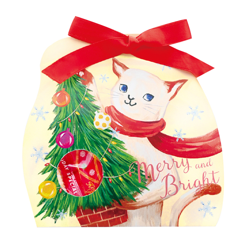 クリスマス】 チャーリー メリー＆ブライト ペーパーギフト キャット