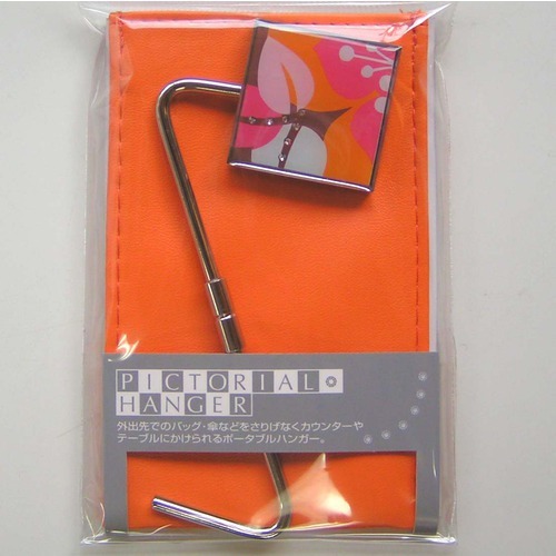【クリックで詳細表示】ピクトリアルハンガー オレンジ