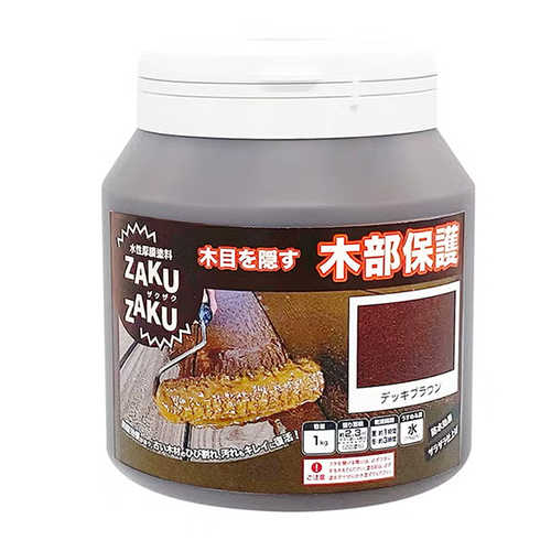 ニッペホームプロダクツ 木部保護 厚膜 ザラザラ仕上げ ZAKUZAKU