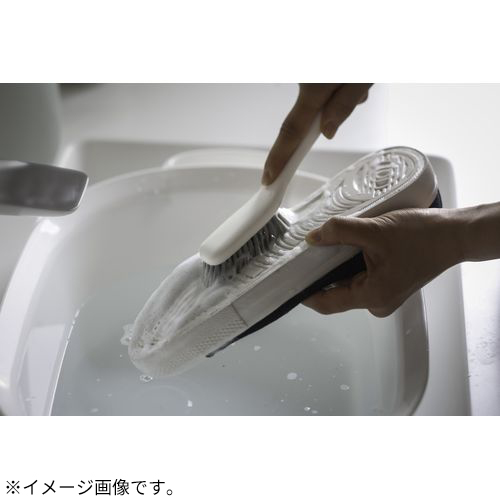 マーナ シューズブラシ W667 ホワイト｜【ハンズネットストア】