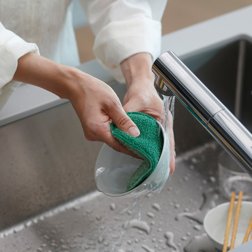 サボテンキッチンシンク排水ストレーナ グリーン 6個 サボテンキッチン