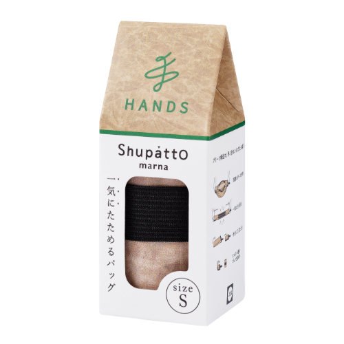ハンズ限定　マーナ（marna）　シュパット（Shupatto）　コンパクトバッグ　S　ベージュ