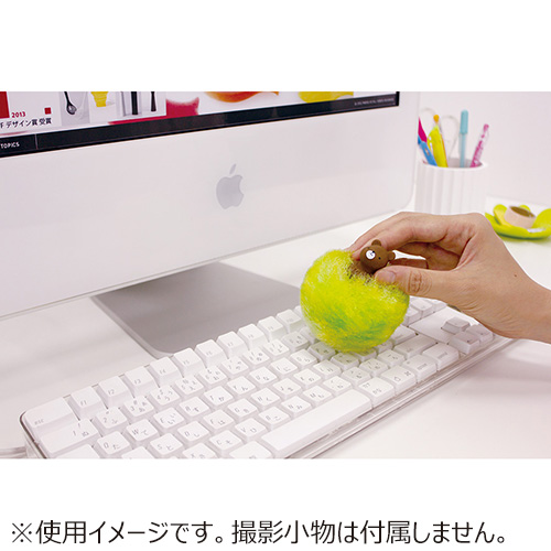 マーナ アニマルポンポンクリーナー ネコ S375E│オフィス用品 