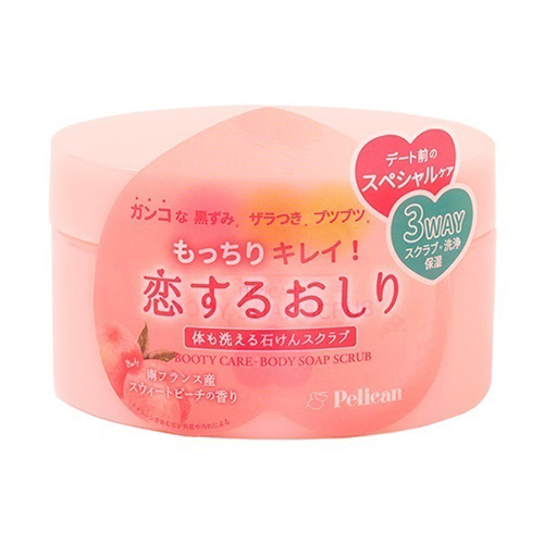 ペリカン石鹸 恋するおしり石けんスクラブ 180g｜【ハンズネットストア】