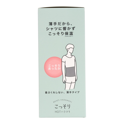 粧美堂（SHOBIDO） こっそりHOTはらまき メンズ グレー｜【ハンズ