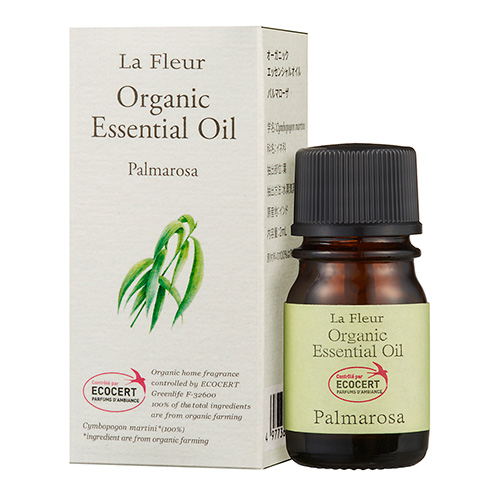 【クリックで詳細表示】ラ・フルール オーガニック精油成分表付 パルマローザ