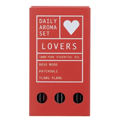 【クリックで詳細表示】美健 デイリーアロマセット ラバーズ 3本入