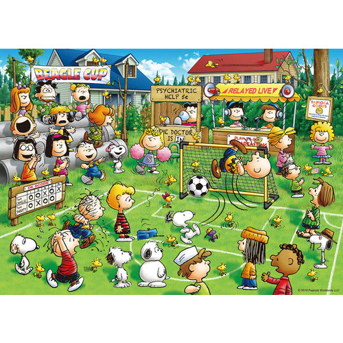 エポック社 PEANUTS スヌーピー サッカー 06-097s 500ピース