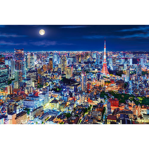 エポック社 煌めく東京の夜 光るパズル 12-514s 1000ピース｜【ハンズ
