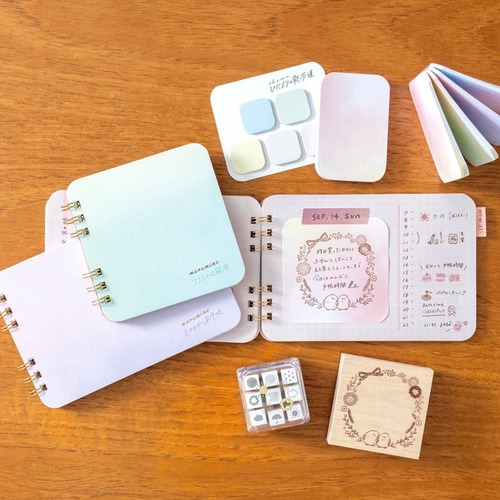 ひだまりが聴こえる ノート 非売品有 ビバリー まるみのノート S MM－045 ときめきの深呼吸｜【ハンズ