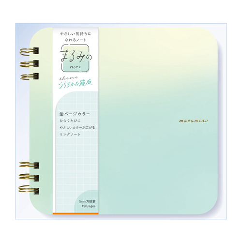 ビバリー　まるみのノート　L　MM-054　うららかな箱庭