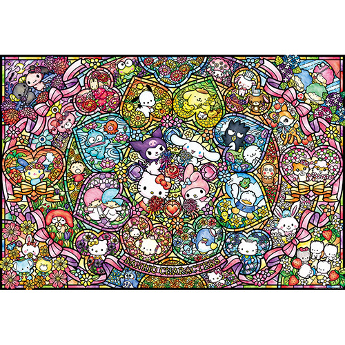 ビバリー サンリオキャラクターズ ステンドグラス 1000-088 1000
