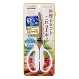 プラス(PLUS) フィットカットカーブ 料理はさみ 34−617 マッシュルーホワイト