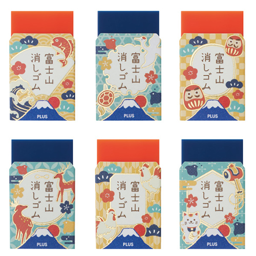 プラス（PLUS） エアイン 富士山消しゴム 限定 お守りアソート 受験