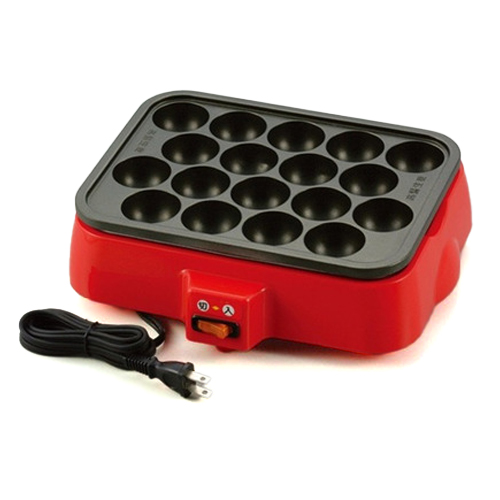 新津興器 ホームスワン（HOME SWAN） 着脱式角型電気たこ焼器 NT－400