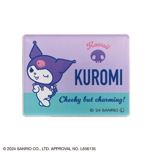 エムプラン（CUBIX） アクリルクリップ サンリオ 001728－52 クロミ