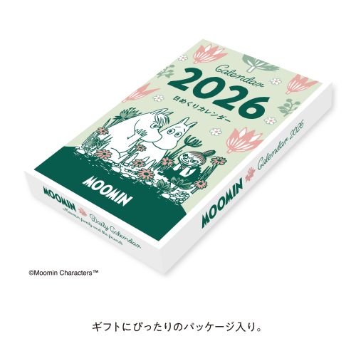 2026年版・日めくり】 新日本カレンダー ムーミン 日めくり 4410