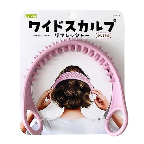ラヴィ（La－VIE） ワイドスカルプ リフレッシャー やわらかめ ピンク